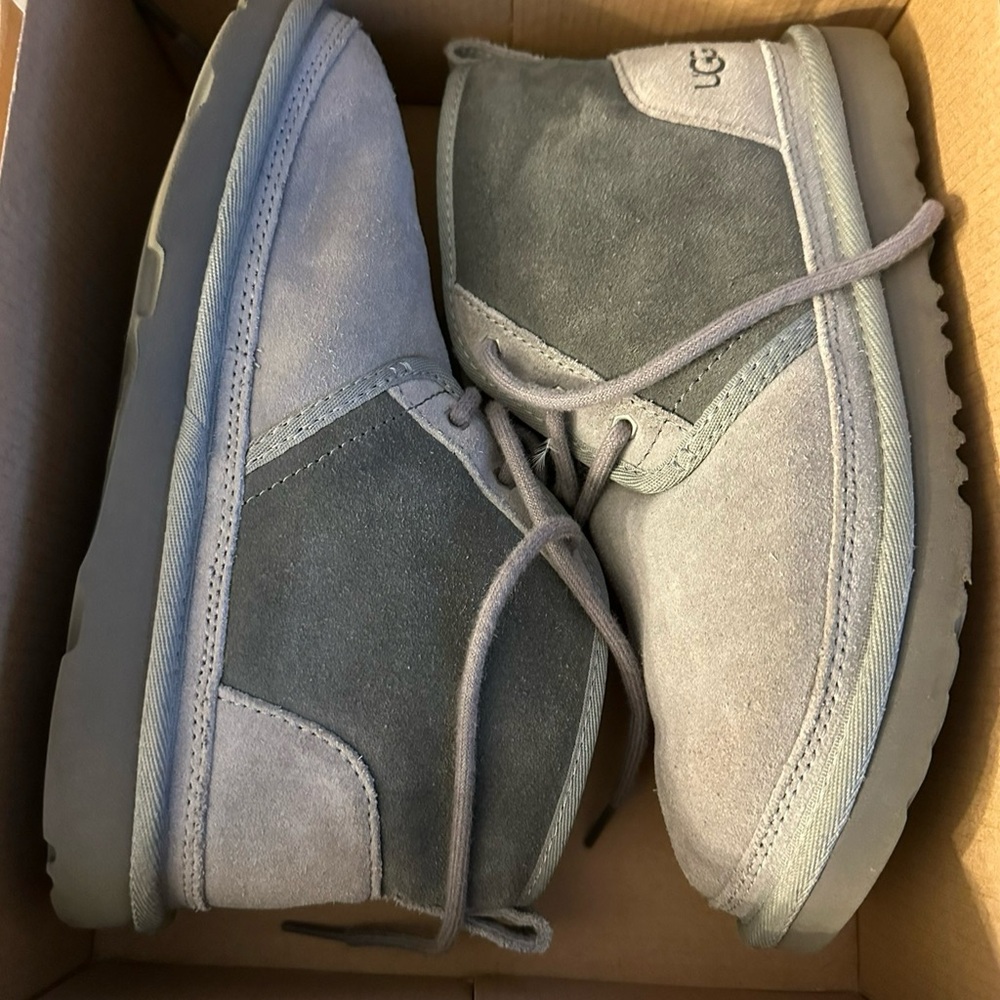 UGG Gray High-Top Boots Fashionable Comfort